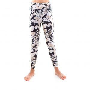 Girls Long Black Fern