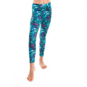 Girls Long Green Fern